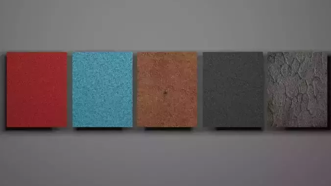 Carpets - Vray Fur 3D model
