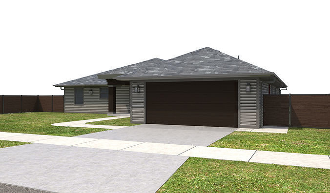 House-119 3D model 4