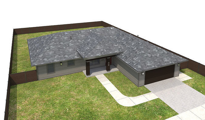 House-119 3D model 7