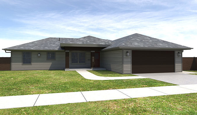 House-119 3D model 3