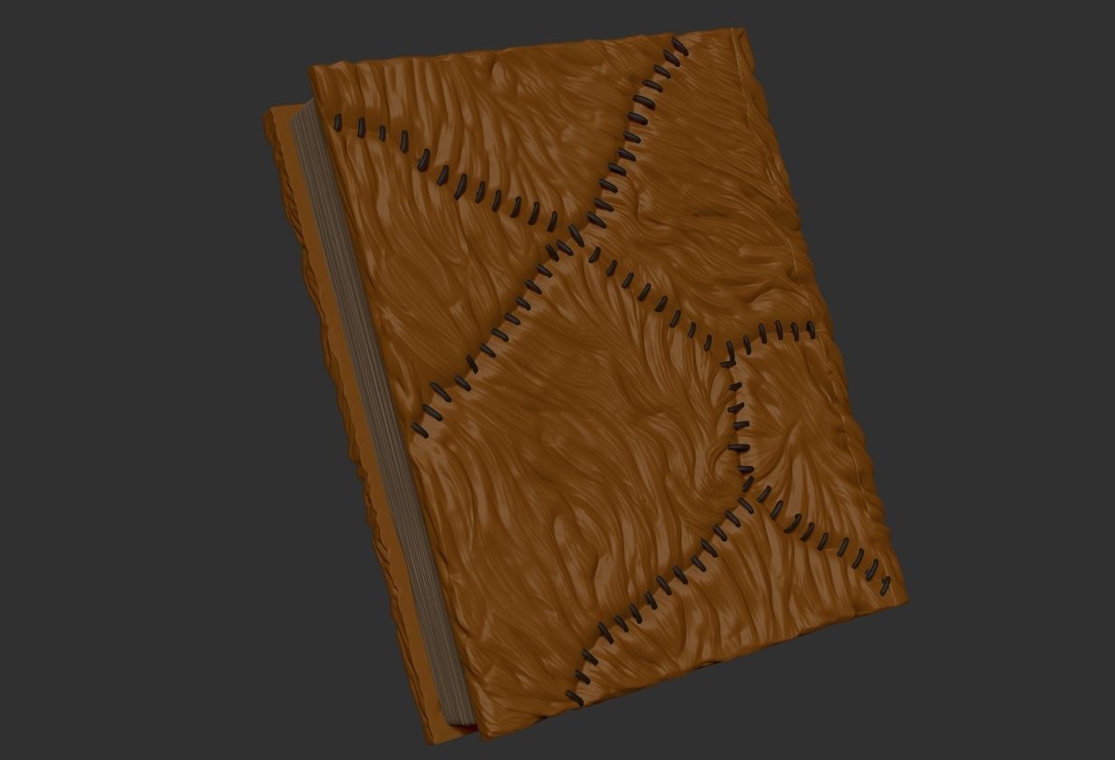 Necronomicon Ex-Mortis 3D print model_13