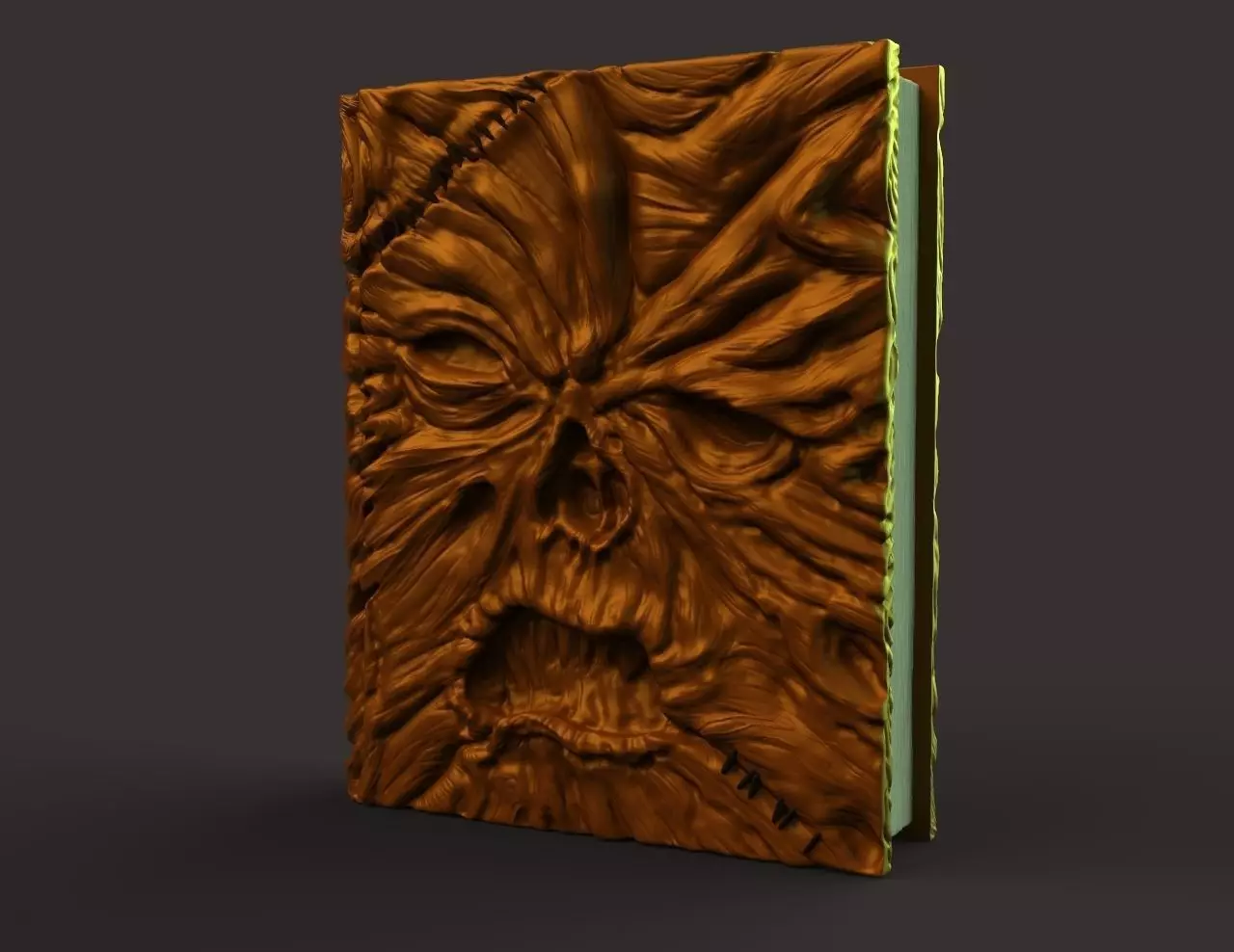 Necronomicon Ex-Mortis 3D print model_0