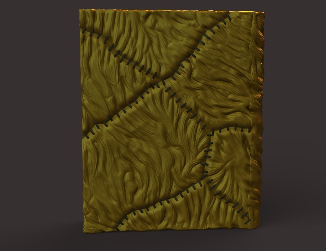 Necronomicon Ex-Mortis 3D print model_6