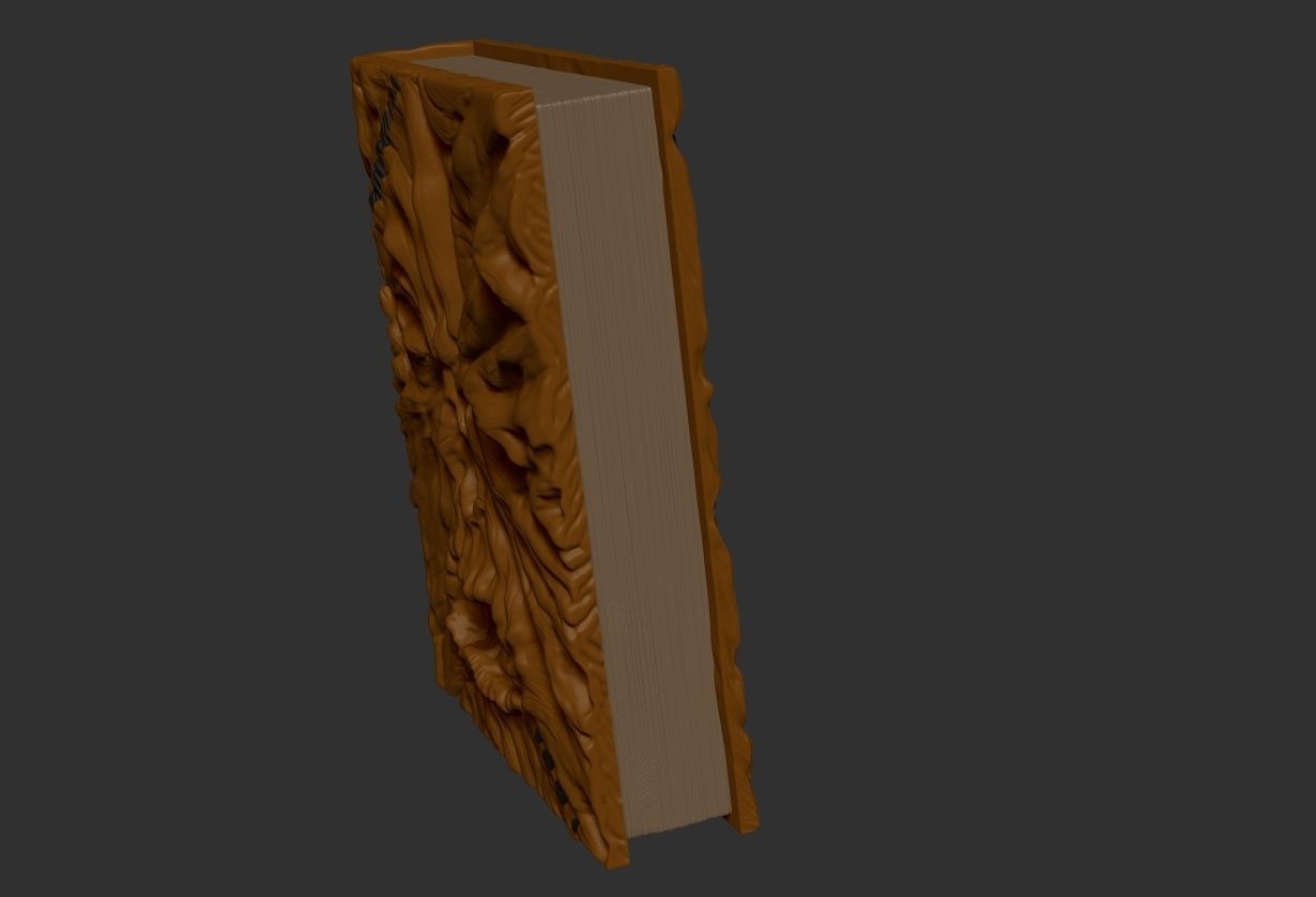 Necronomicon Ex-Mortis 3D print model_12
