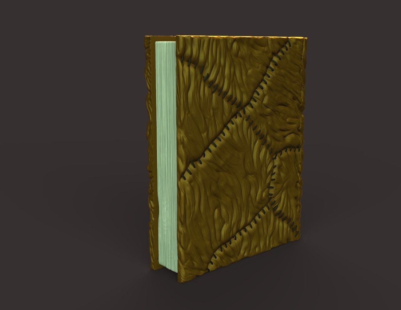 Necronomicon Ex-Mortis 3D print model_7