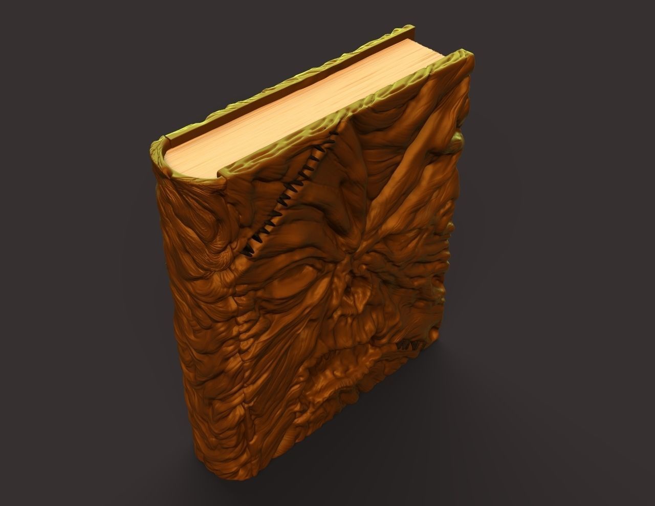 Necronomicon Ex-Mortis 3D print model_5