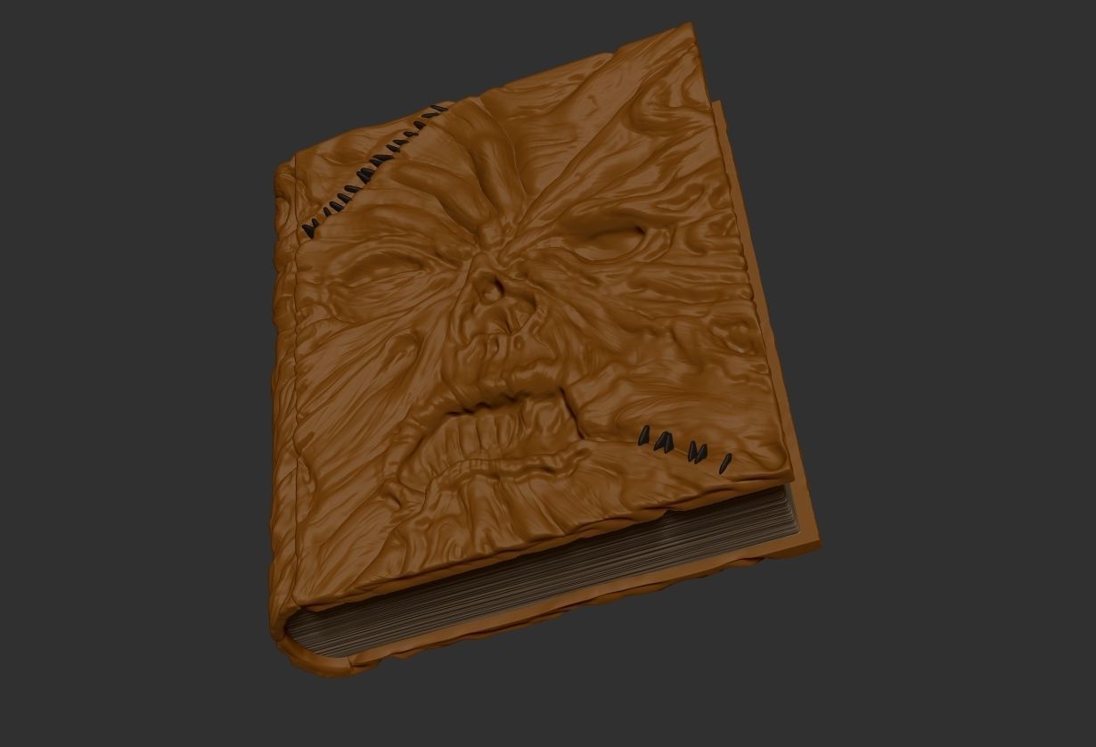 Necronomicon Ex-Mortis 3D print model_18