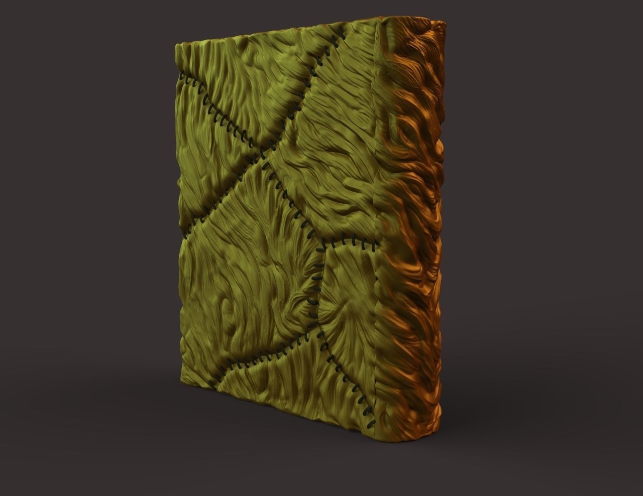 Necronomicon Ex-Mortis 3D print model_8