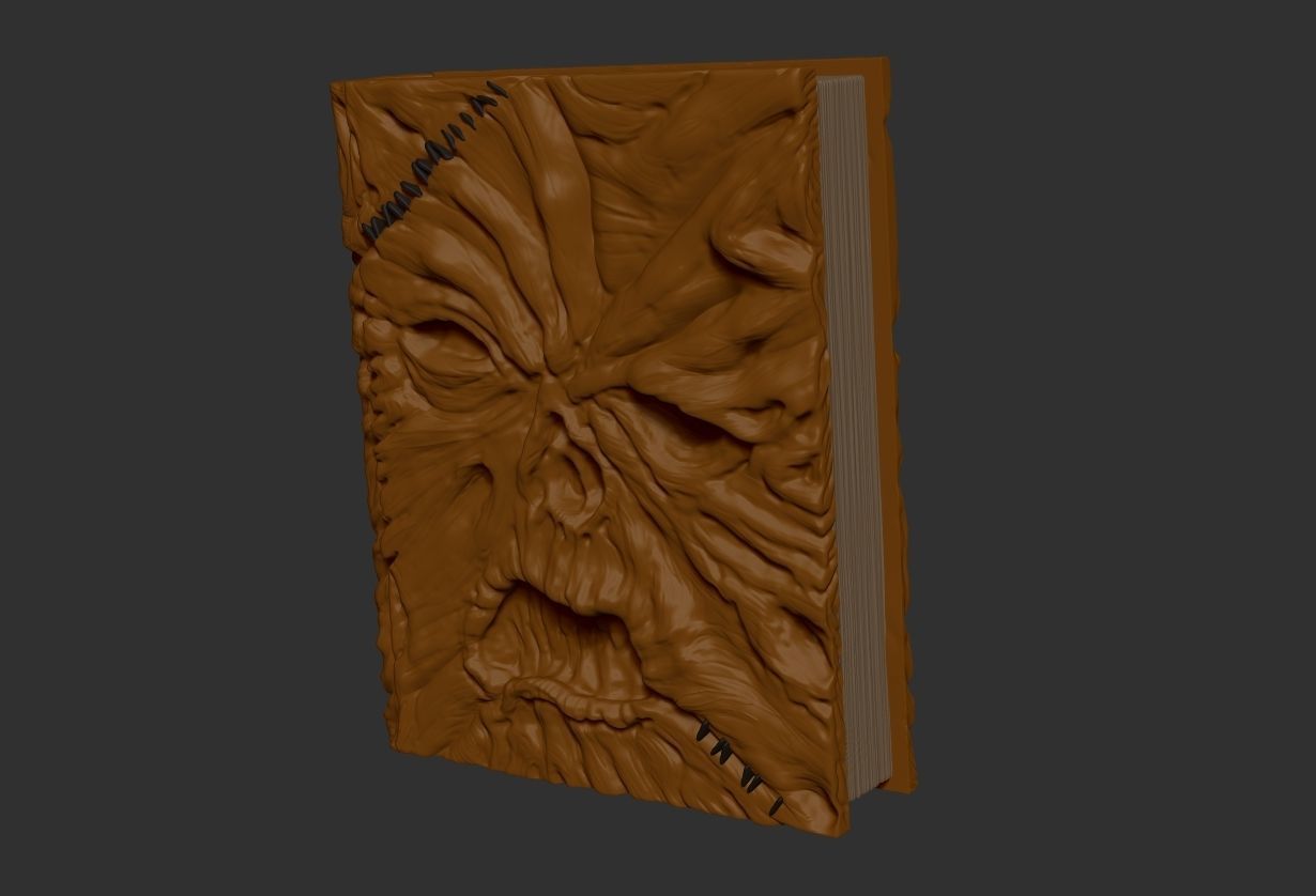 Necronomicon Ex-Mortis 3D print model_11