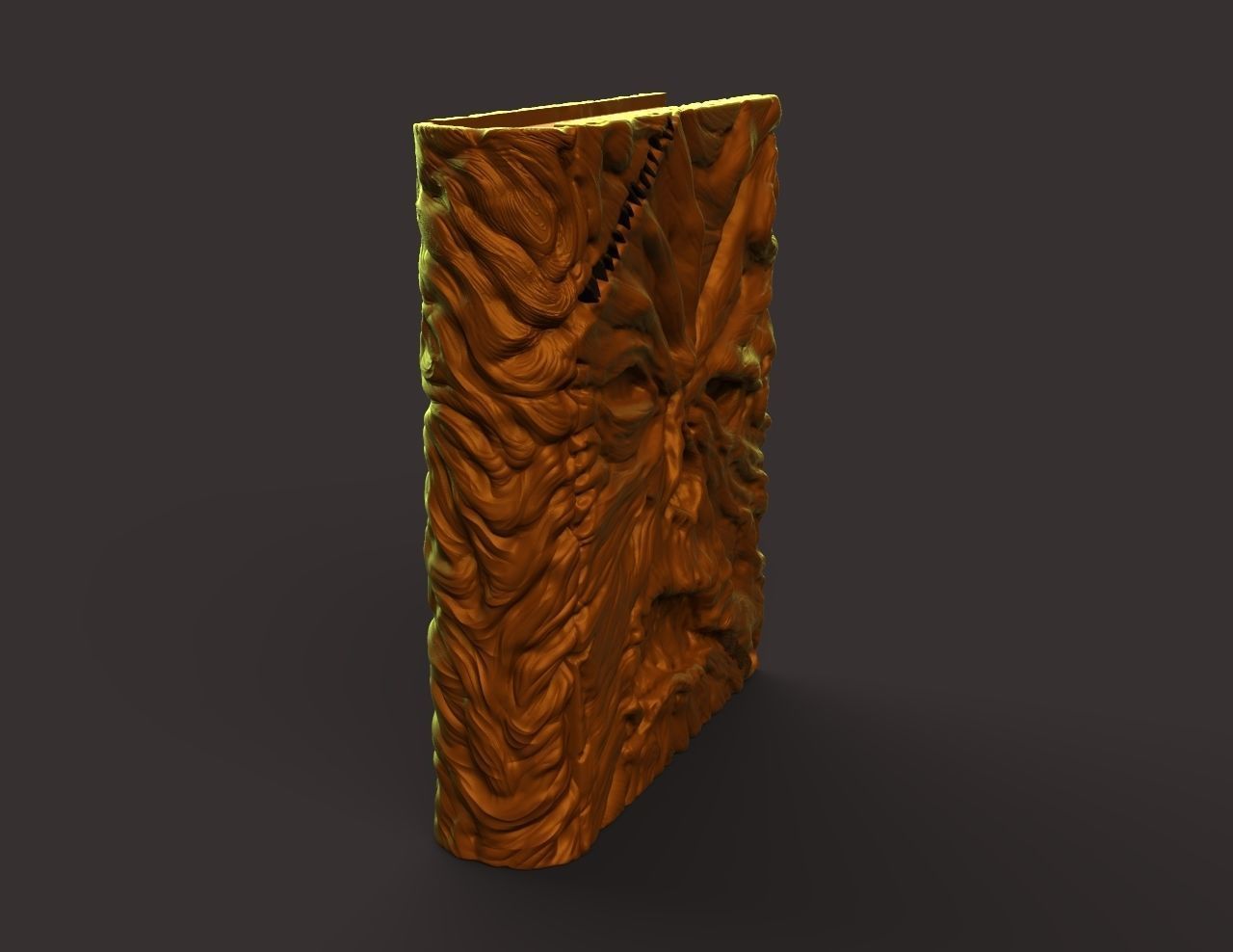 Necronomicon Ex-Mortis 3D print model_4