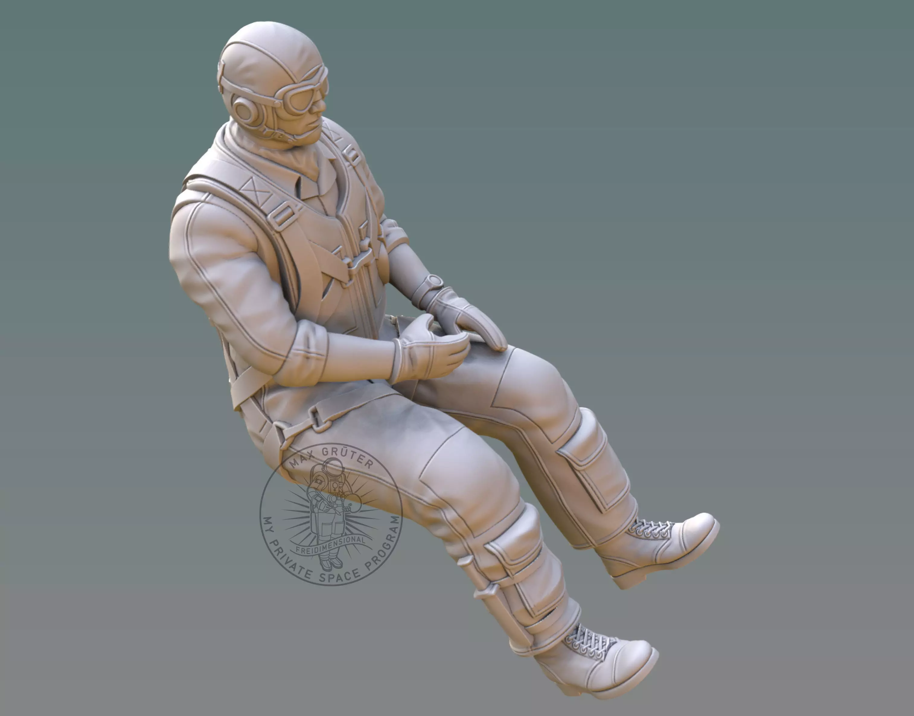 US NAVY PILOT 3D print model_0