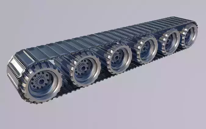 Tank wheels 3D model