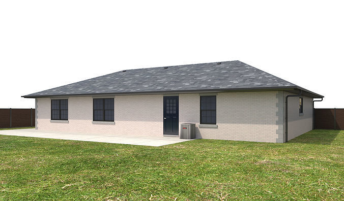 House-123 3D model 6