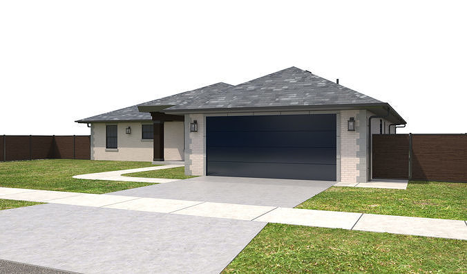 House-123 3D model 4