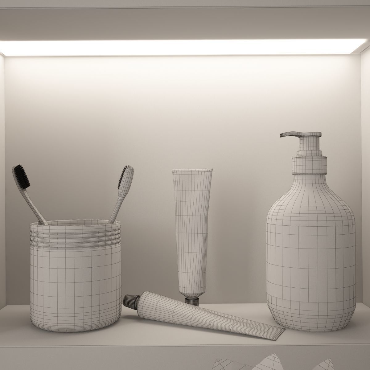 Bathroom 23 3D model_7