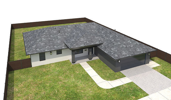 House-125 3D model 7