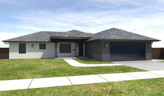House-125 3D model 3