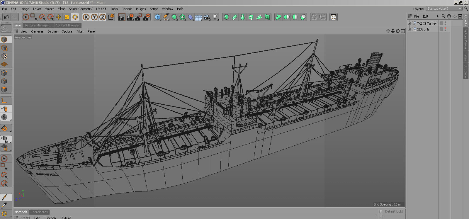 T-2 Oil Tanker - Gaines Mill 3D model_7