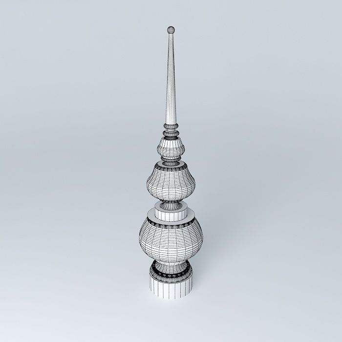 Roof Ornament 3D model_4