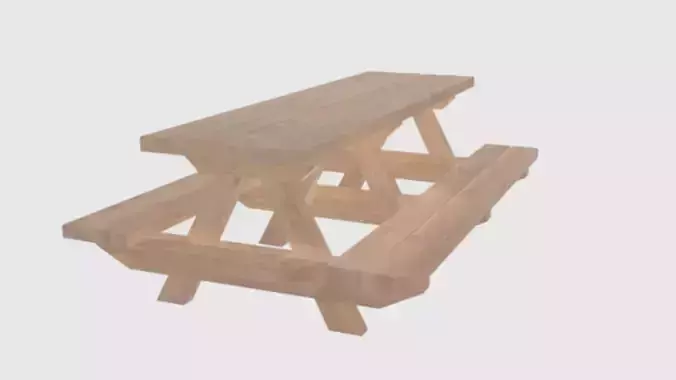 Wood table