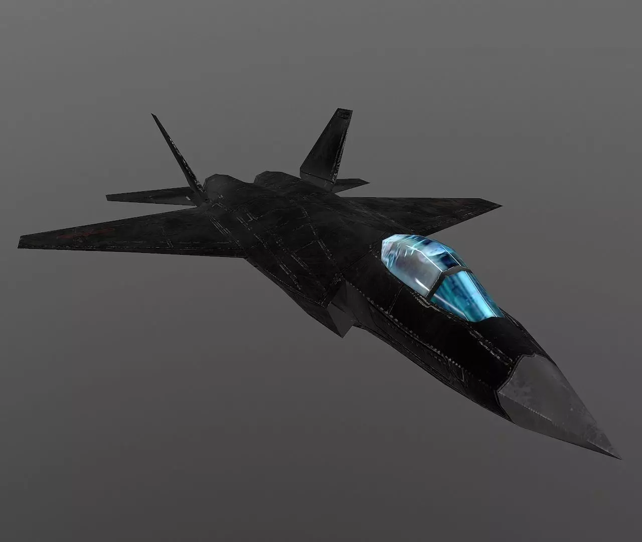 Shenyang J-31 Low-poly 3D model