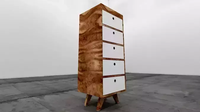 mueble cajonera semanario