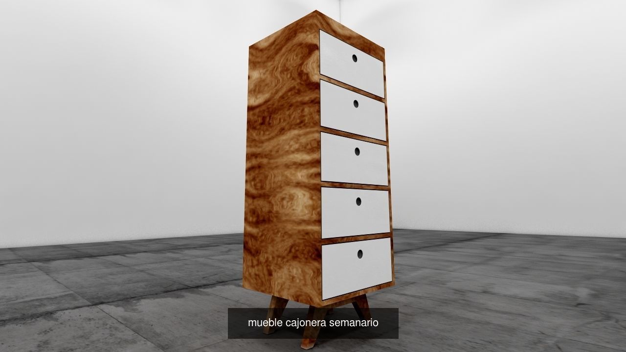 muebles guardado 3D Model Collection_10