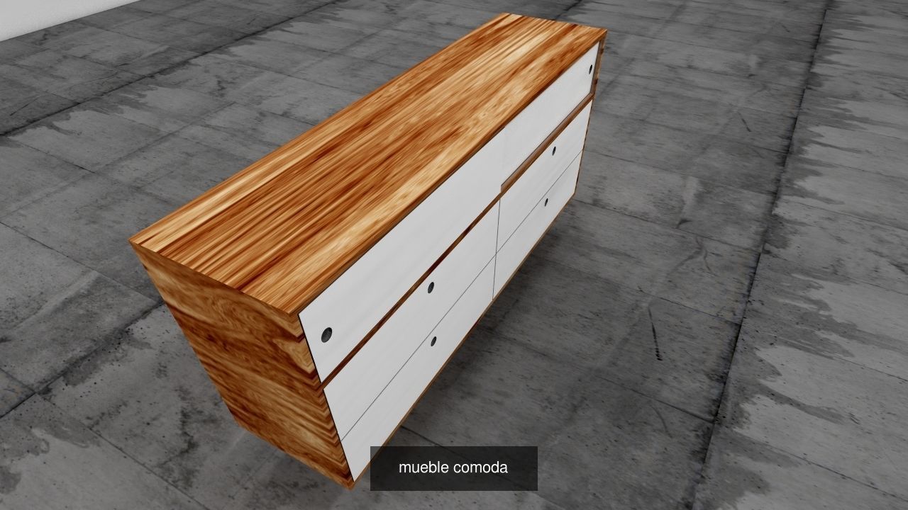 muebles guardado 3D Model Collection_6