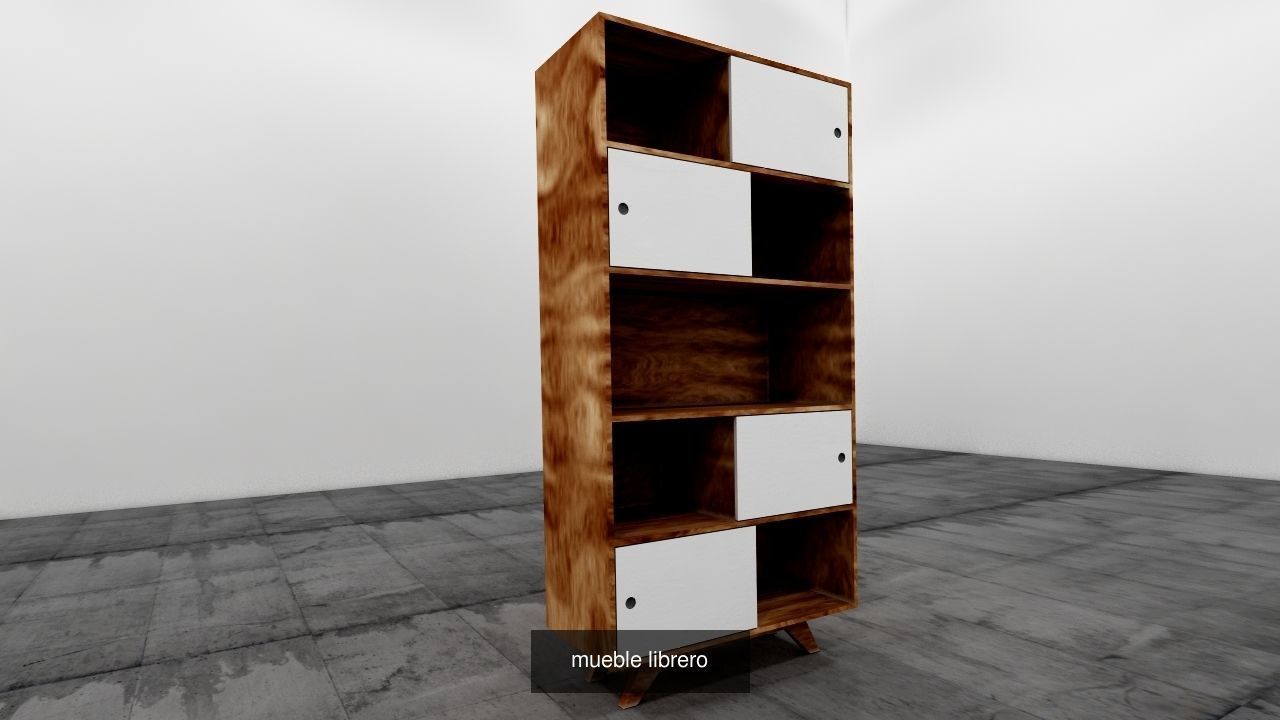 muebles guardado 3D Model Collection_7