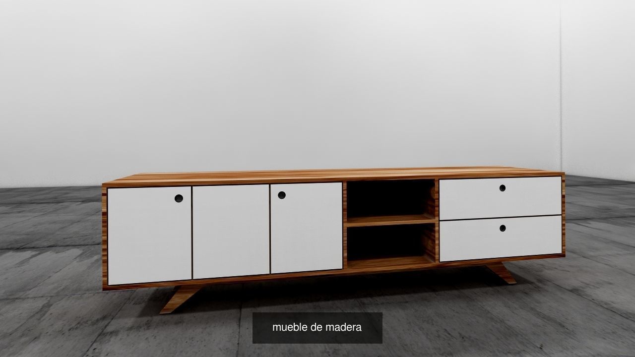 muebles guardado 3D Model Collection_1