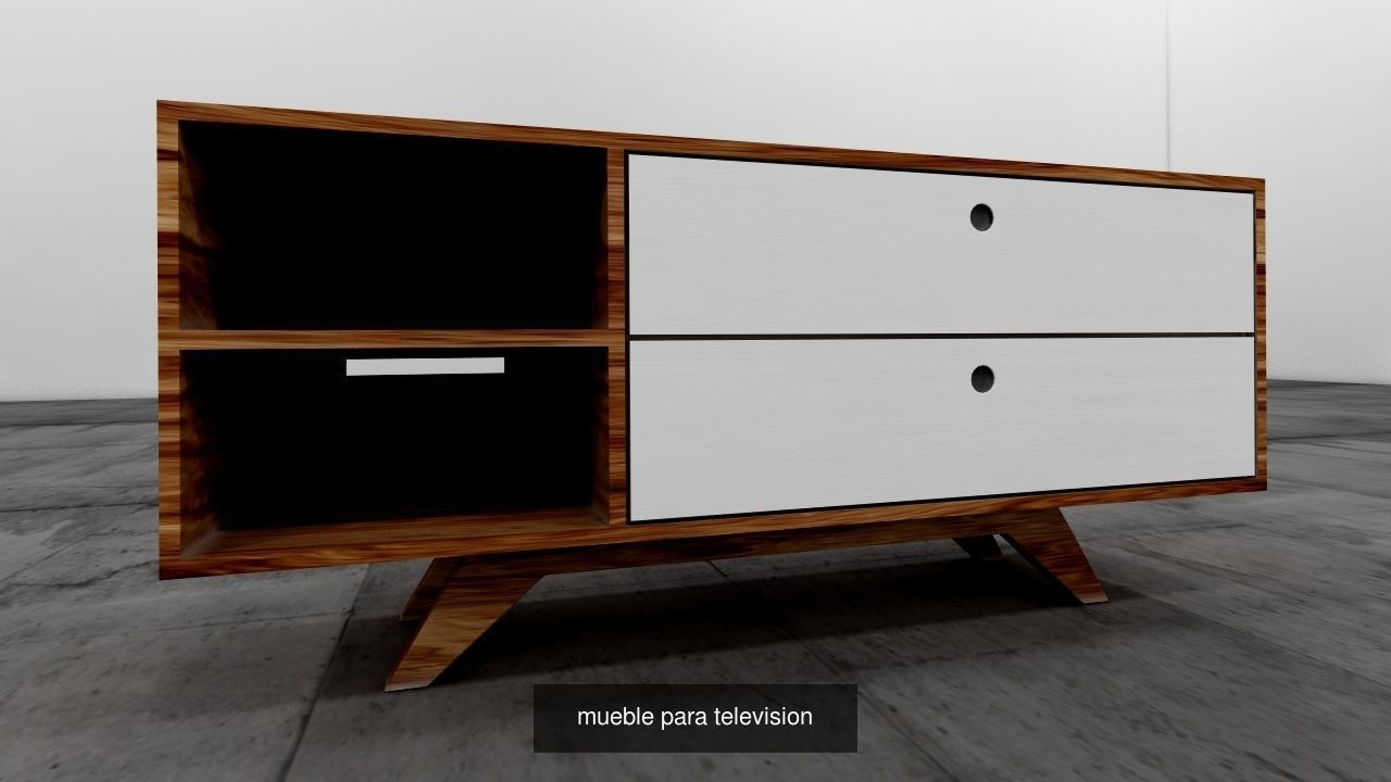 muebles guardado 3D Model Collection_4