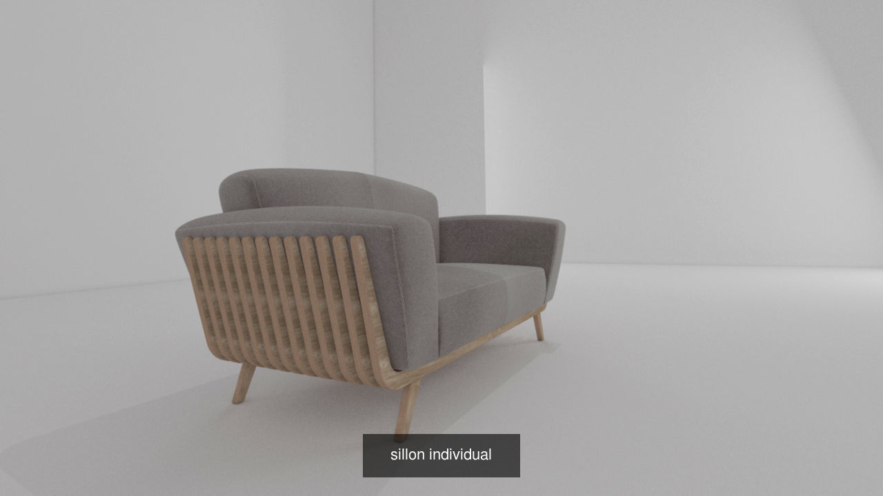 juego de sala 3D Model Collection_2