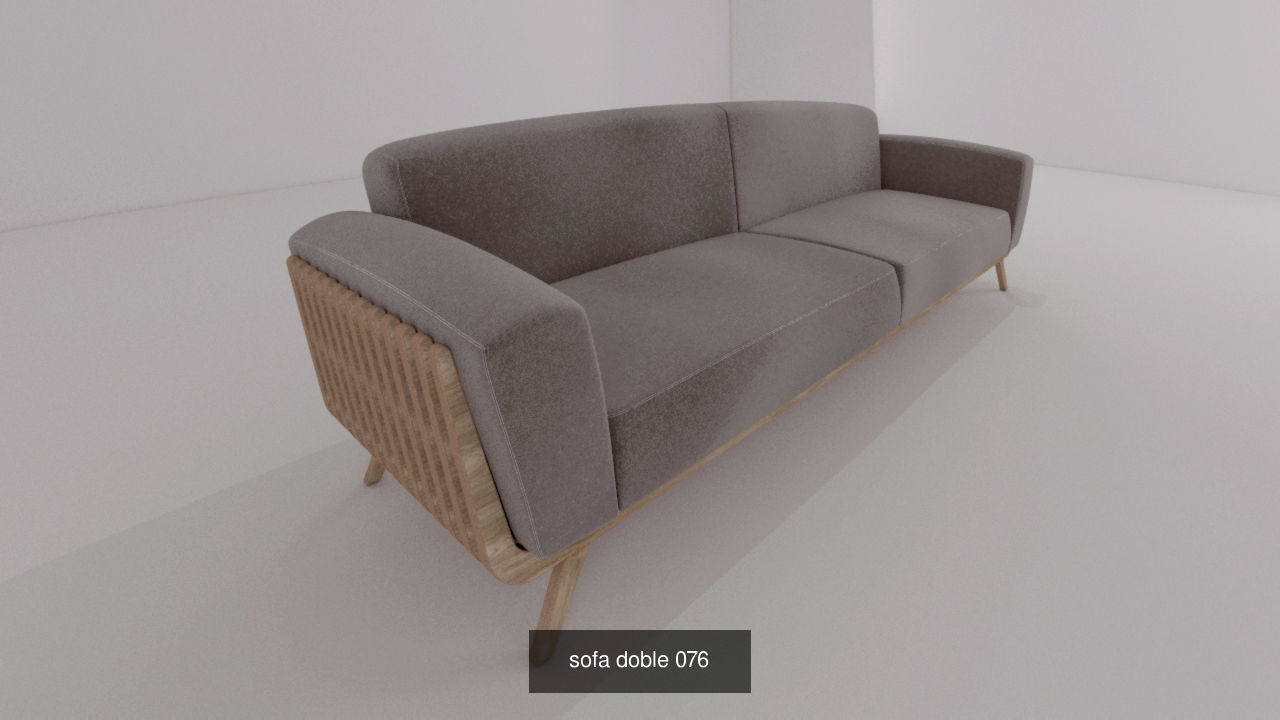 juego de sala 3D Model Collection_1