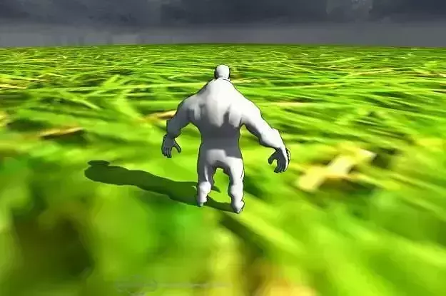 Brute man 3D model