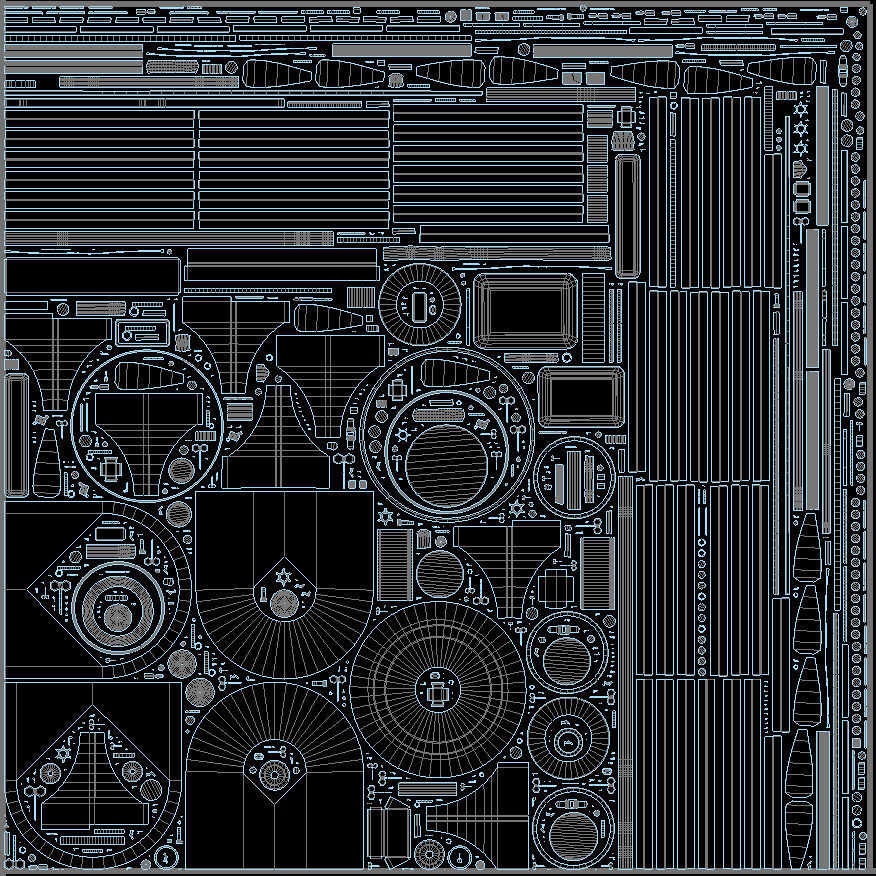 Machinery device 3D model_14