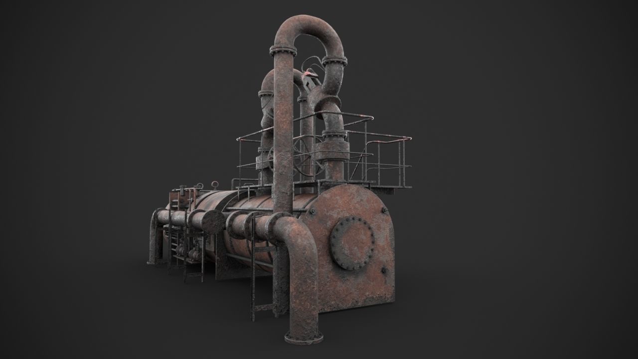 Machinery device 3D model_21