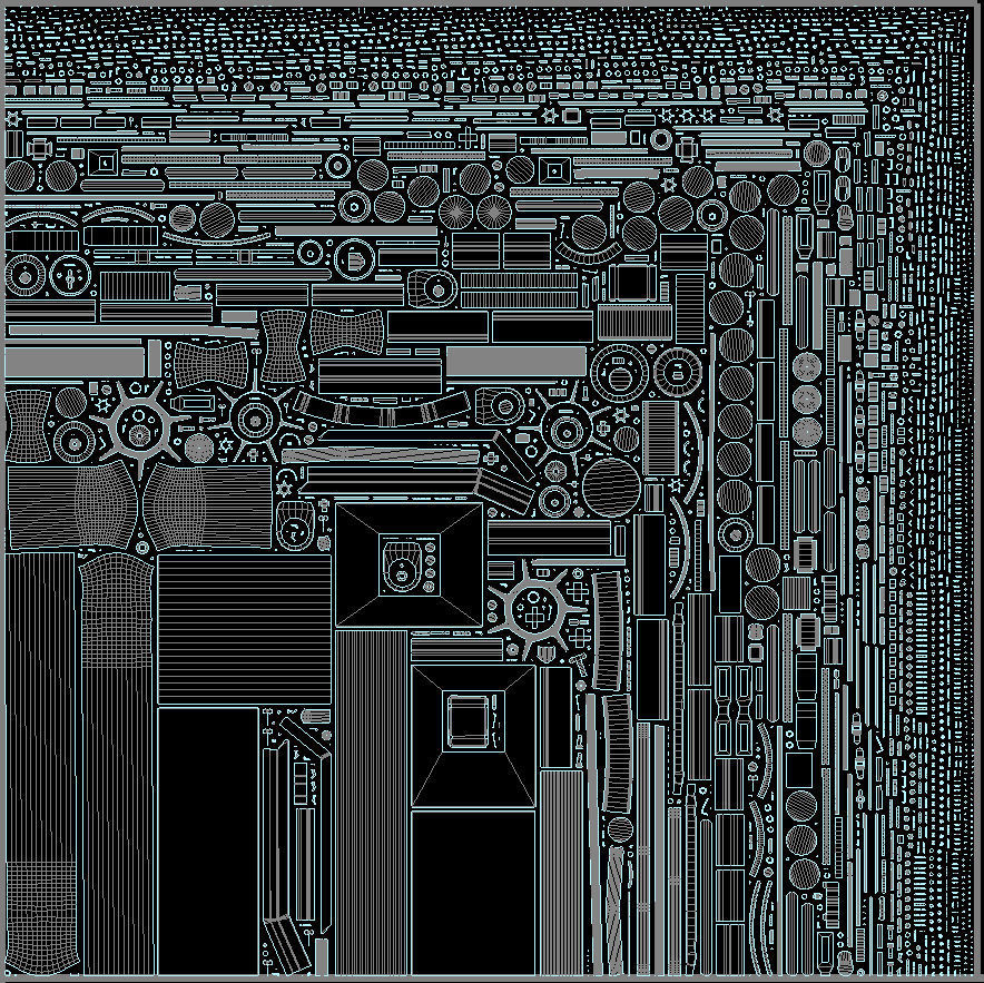 Machinery device 3D model_15