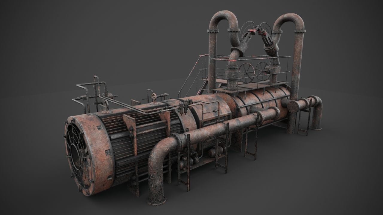 Machinery device 3D model_18