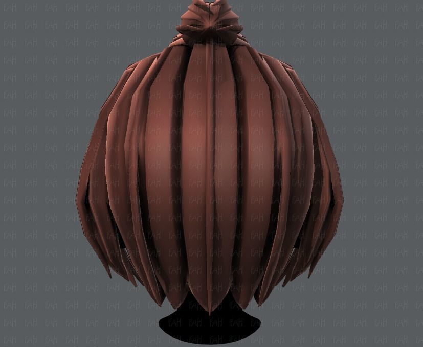 3D Hair style for boy V59 Low-poly 3D model_21