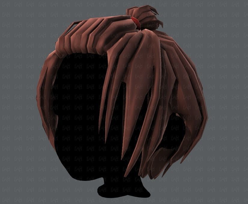 3D Hair style for boy V59 Low-poly 3D model_24