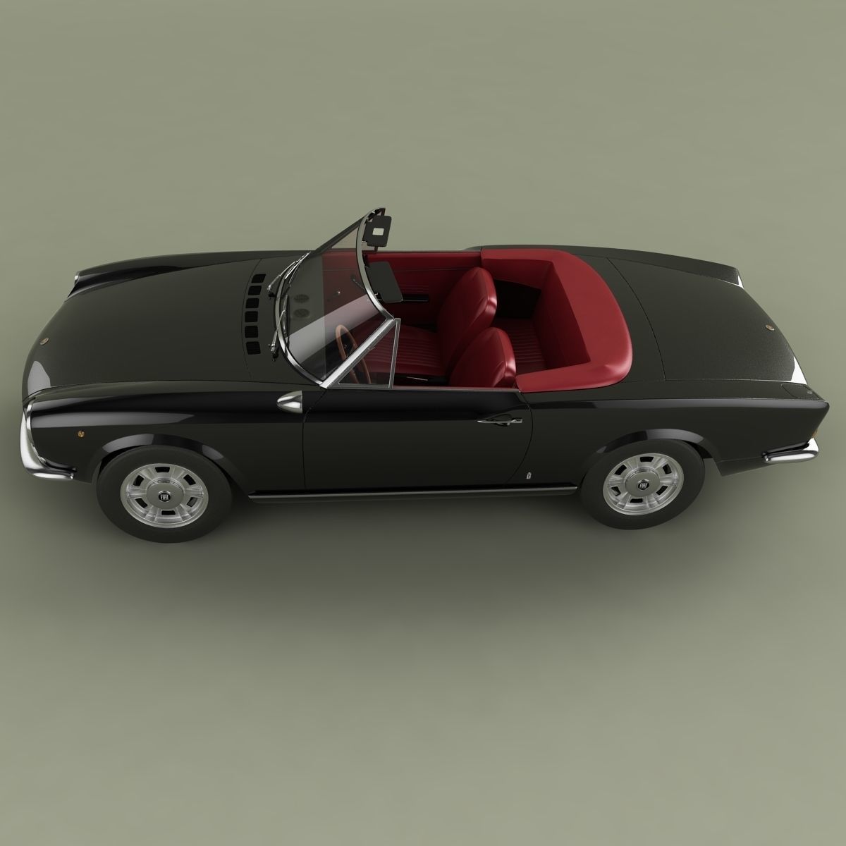 Fiat 124 Spider 3D model_6