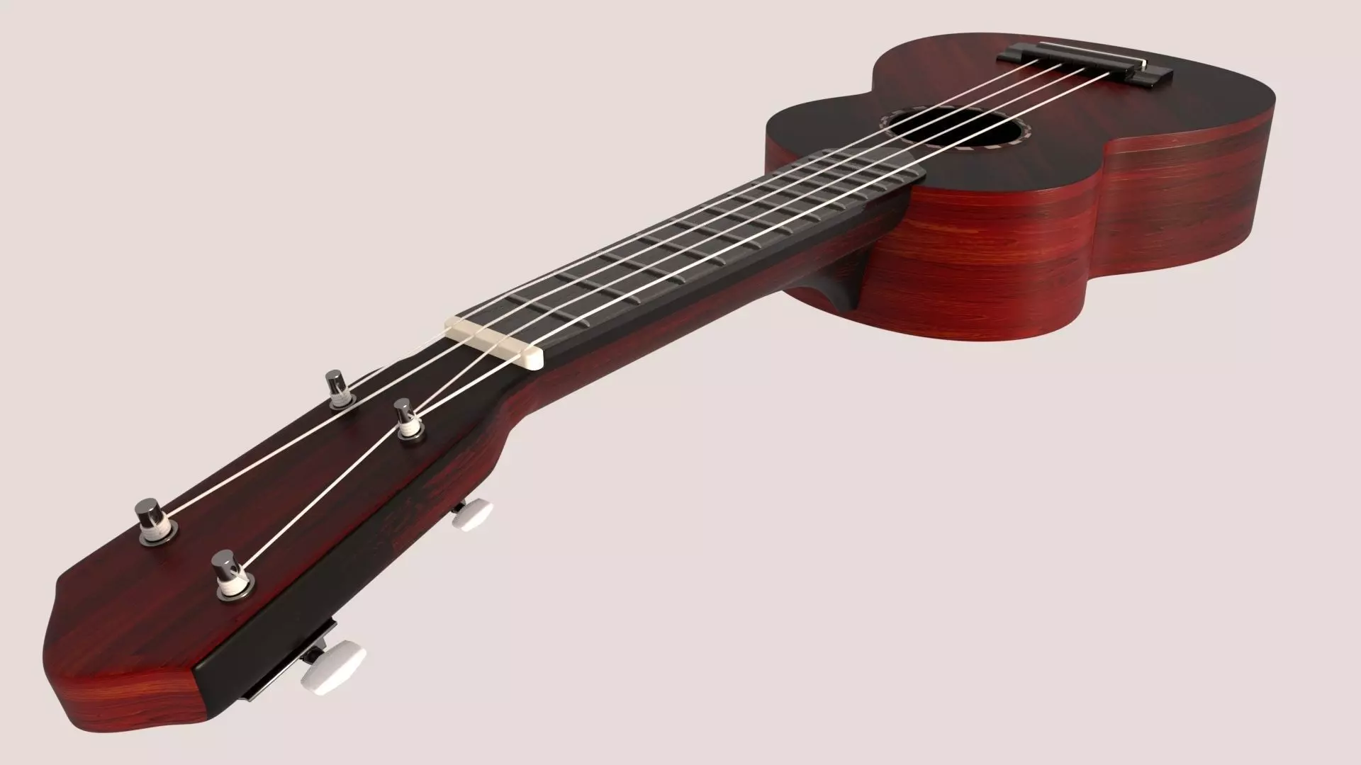 GUITAR ukulele Free 3D model