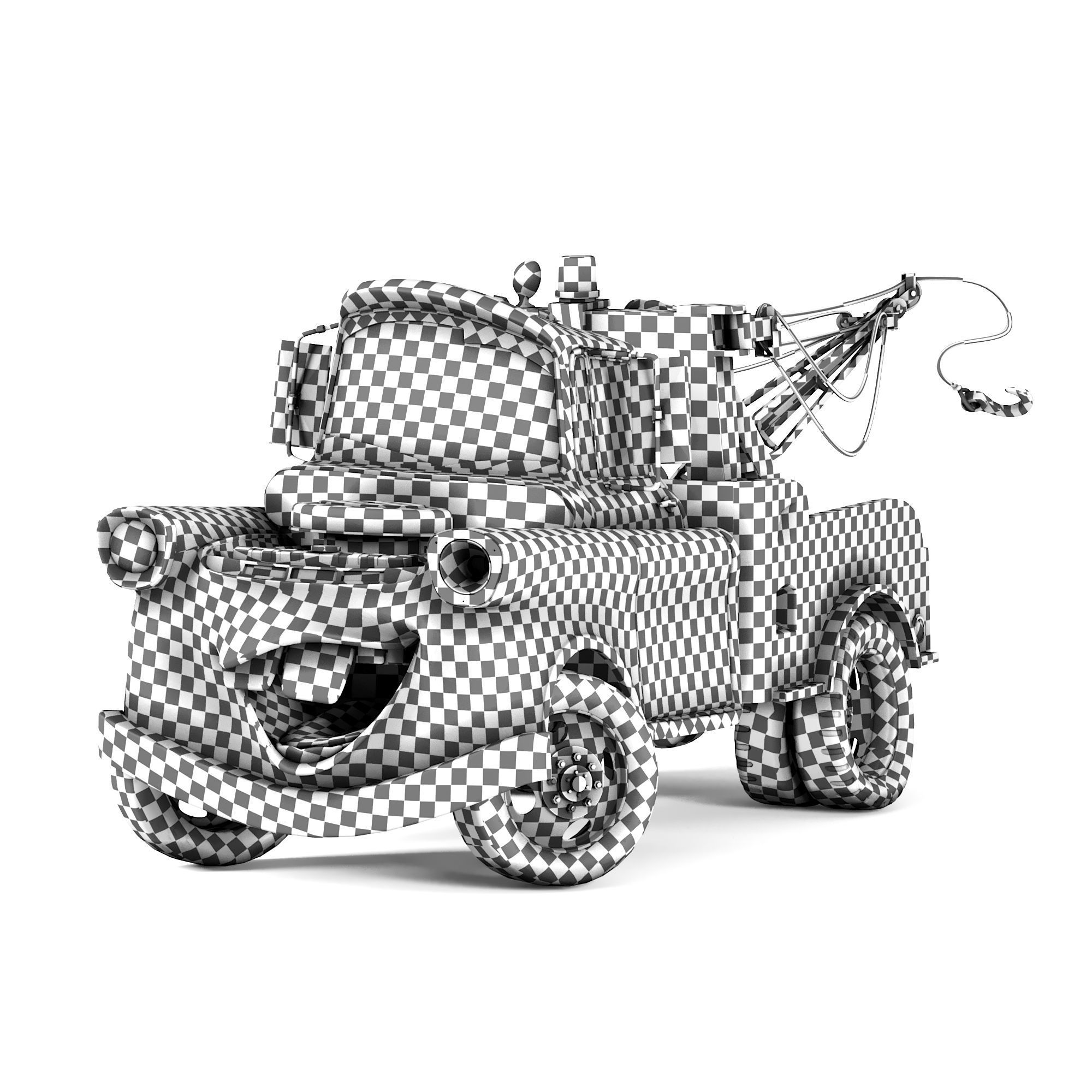 Tow Mater CARS 3D model_3