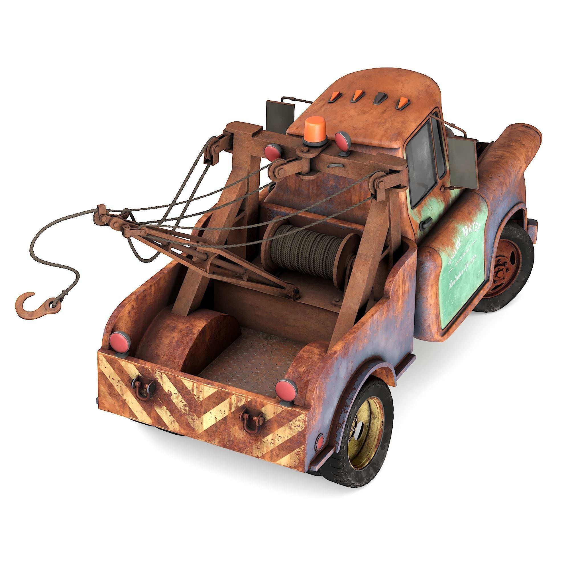 Tow Mater CARS 3D model_2