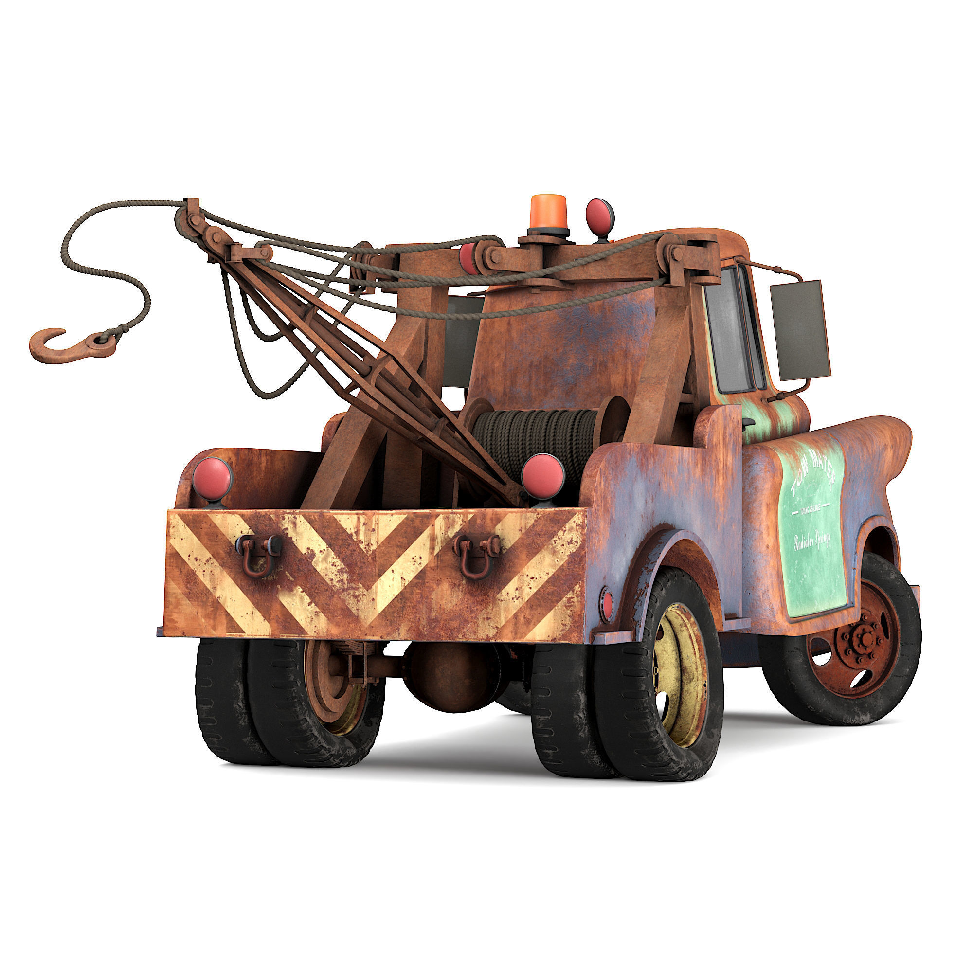 Tow Mater CARS 3D model_1