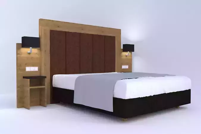 RS Bed 3D model