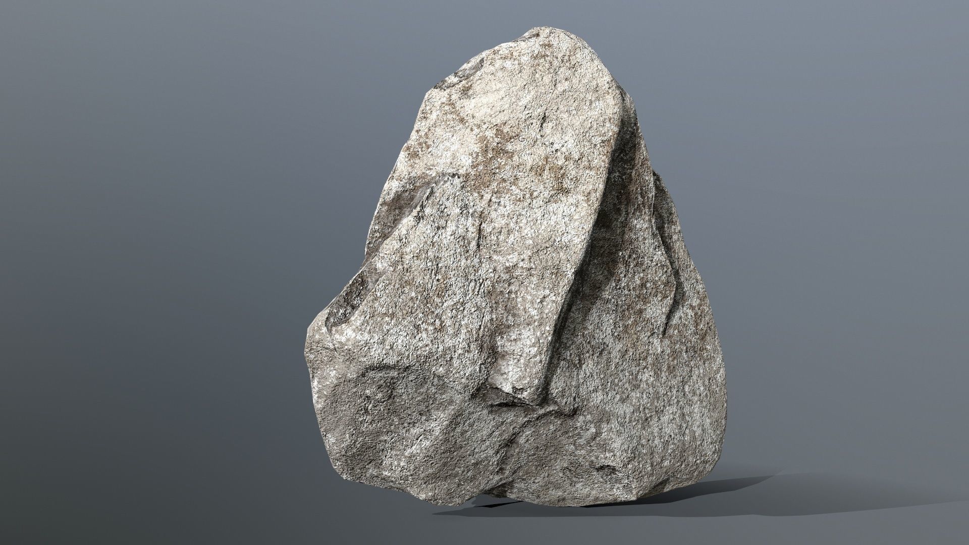 rocks rock Low-poly 3D model_2