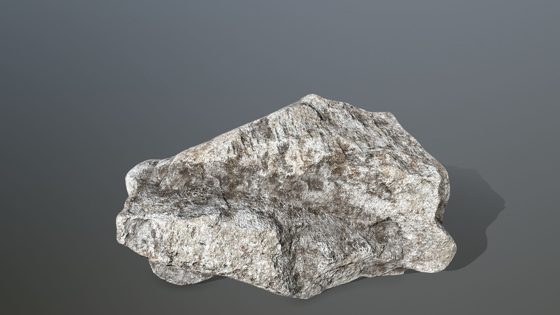 rocks rock Low-poly 3D model_11