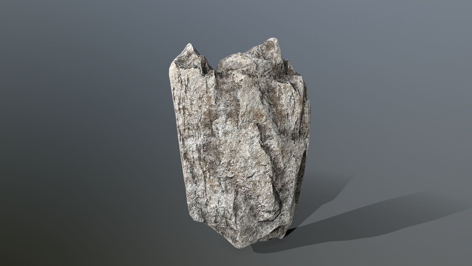 rocks rock Low-poly 3D model_14