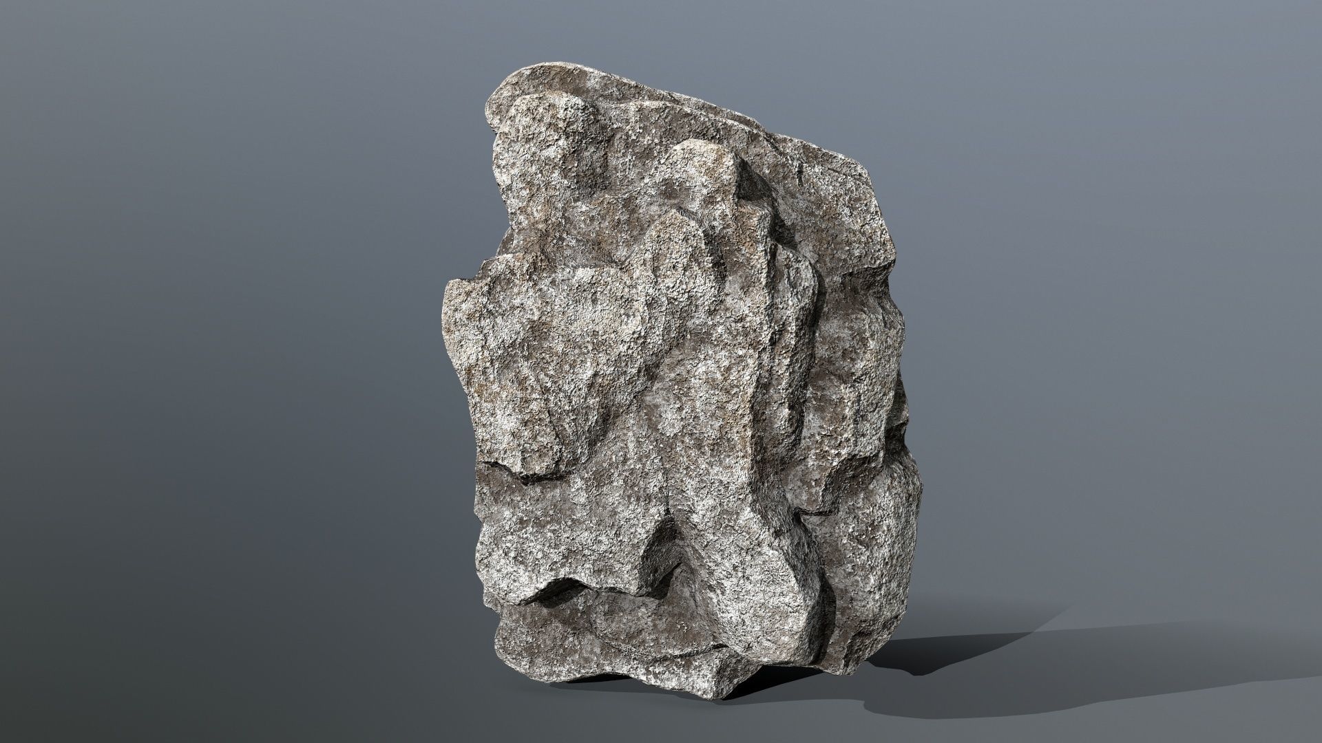 rocks rock Low-poly 3D model_5